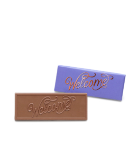 Welcome Milk Chocolate Wrapper Bar Gift Giveaway