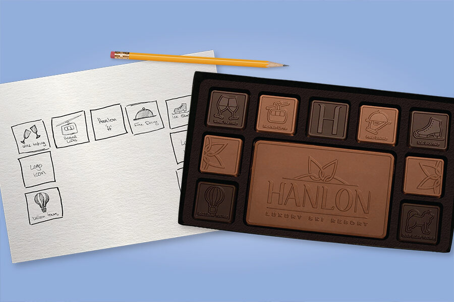 Personalized chocolate bar